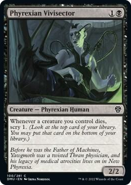 0100 Phyrexian Vivisector C Dominaria United