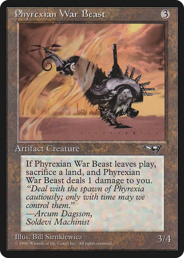 0170 Phyrexian War Beast C Alliances