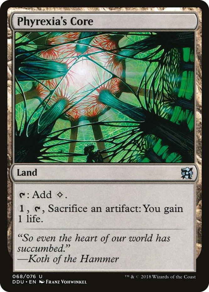 0068 Phyrexia's Core U Duel Decks: Elves vs. Inventors