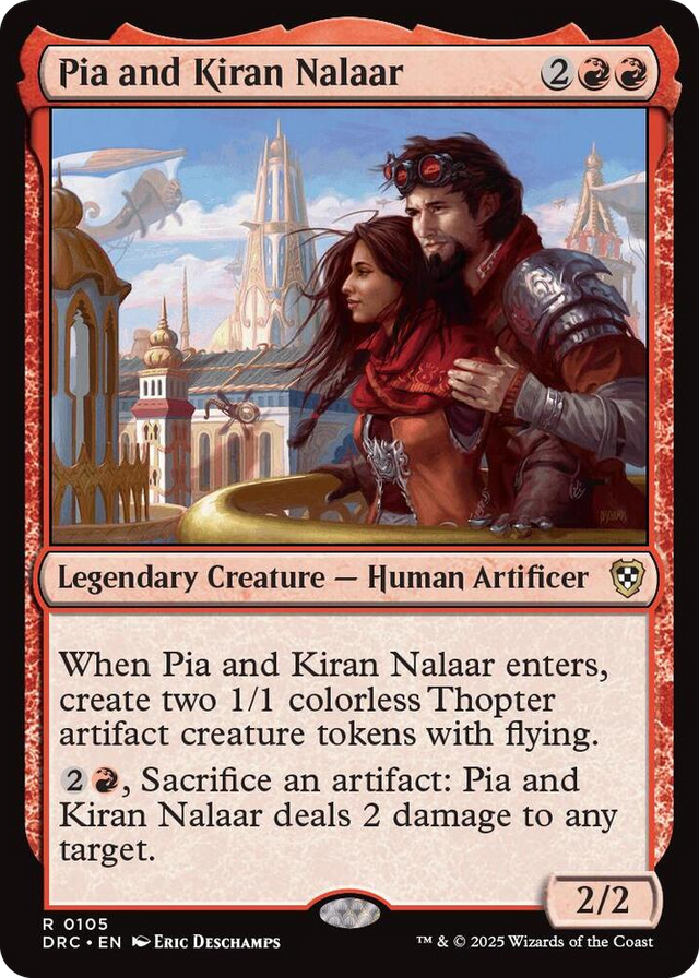 0105 Pia and Kiran Nalaar R Commander: Aetherdrift