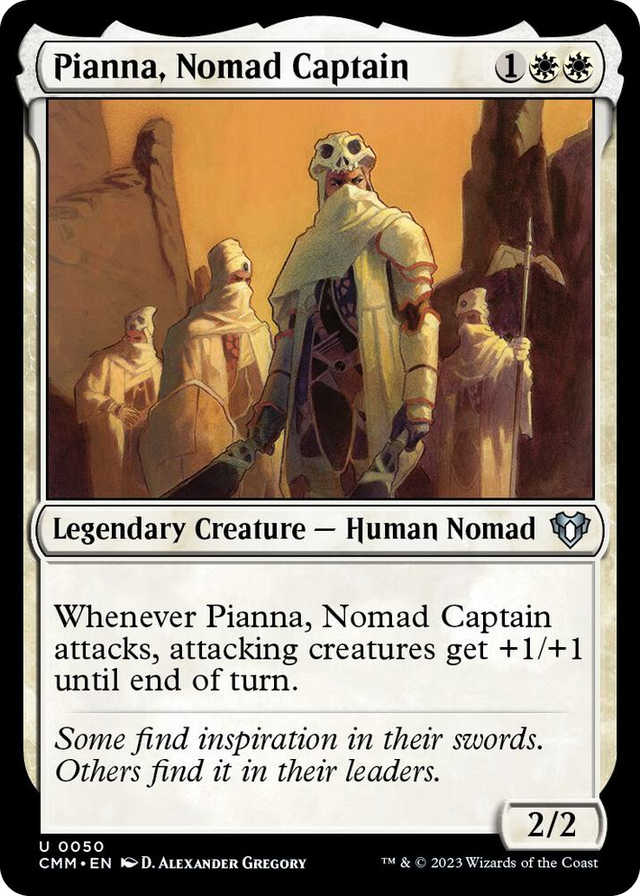 0050 Pianna, Nomad Captain U Commander Masters
