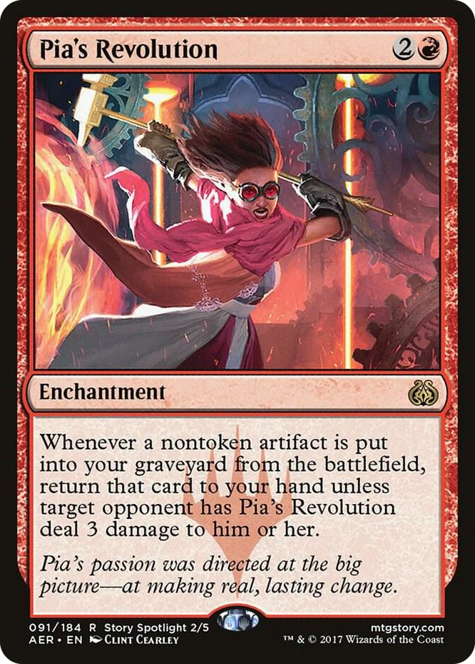Pia's Revolution #91 R - Aether Revolt Pokemon card