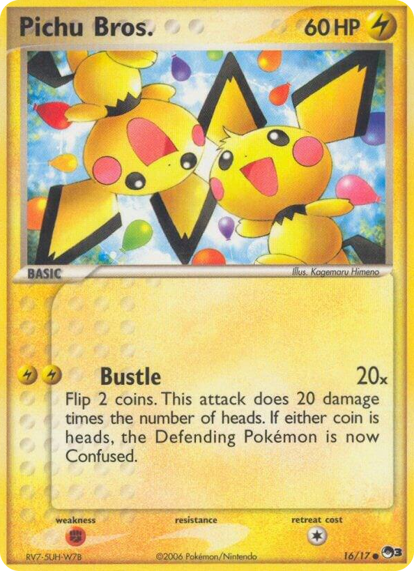 0016 Pichu Bros. Common POP Series 3