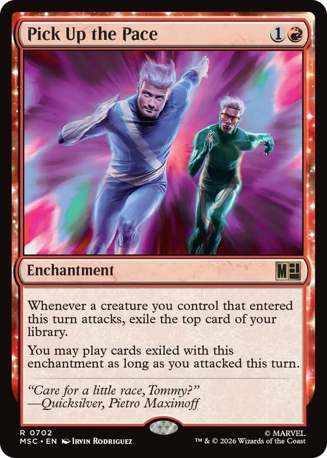 0702 Pick Up the Pace R Commander: Marvel Super Heroes