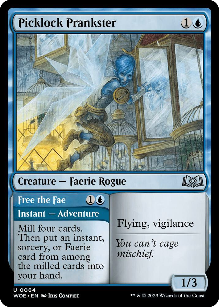 0064 Picklock Prankster U Wilds of Eldraine