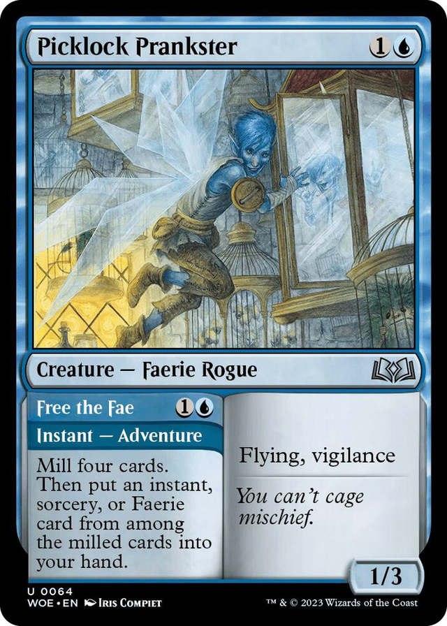 0064 Picklock Prankster U Wilds of Eldraine
