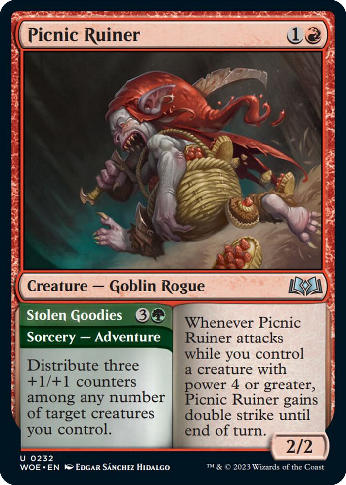 Picnic Ruiner #232 U - Wilds of Eldraine Pokemon card