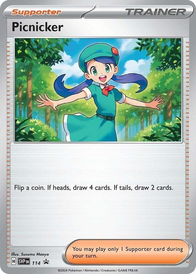 0114 Picnicker - 114 Promo Scarlet & Violet Promo Cards