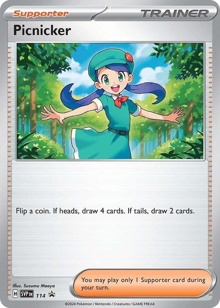 0114 Picnicker - 114 Promo Scarlet & Violet Promo Cards