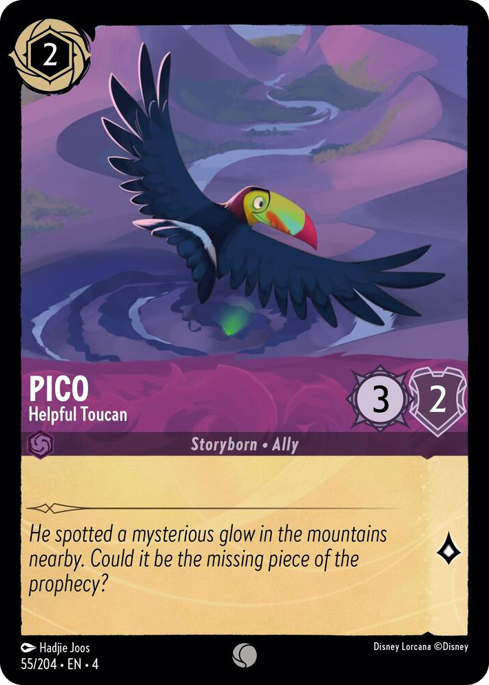 0055 Pico - Helpful Toucan Common Ursula's Return