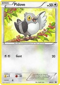 BW015 Pidove - BW15 Rare Black and White Promos