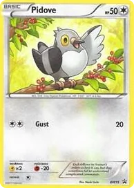 BW015 Pidove - BW15 Rare Black and White Promos
