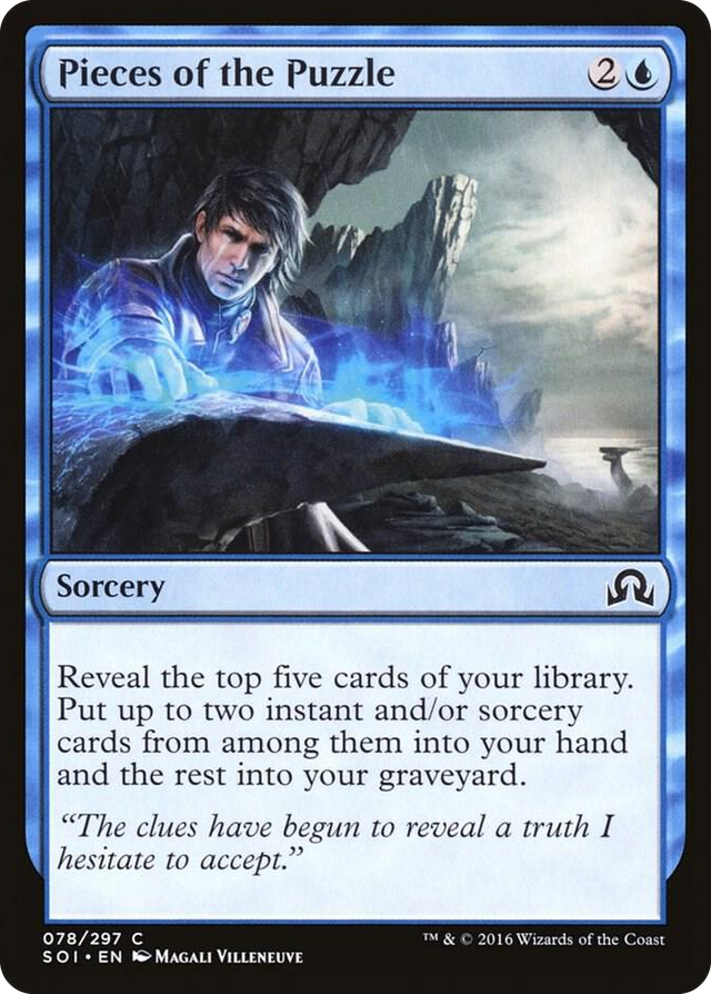 0078 Pieces of the Puzzle C Shadows over Innistrad