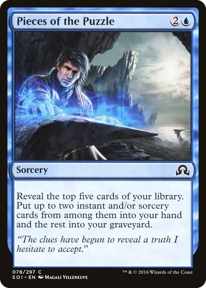 Pieces of the Puzzle #78 C - Shadows over Innistrad Pokemon card