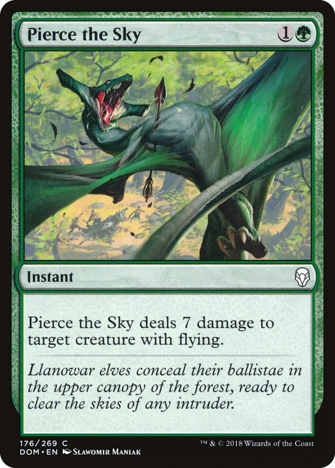 0176 Pierce the Sky C Dominaria