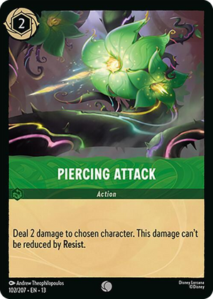 0102 Piercing Attack Common Attack of the Vine!