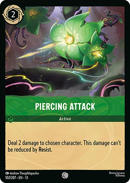 0102 Piercing Attack Common Attack of the Vine!