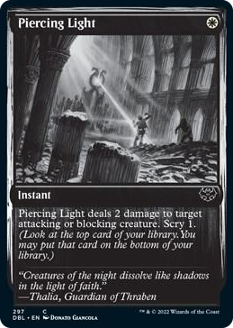0297 Piercing Light C Innistrad: Double Feature