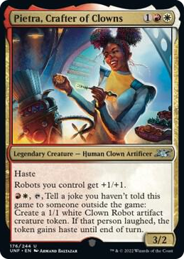 0176 Pietra, Crafter of Clowns U Unfinity