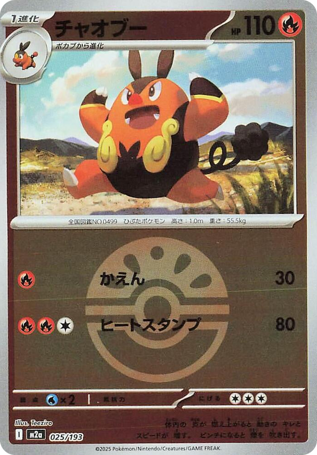 0025 Pignite (Friend Ball Pattern) High Class Pack: MEGA Dream ex