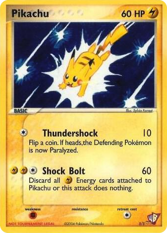 0005 Pikachu Promo Kids WB Promos