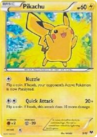 0005 Pikachu Promo McDonald's Promos 2014