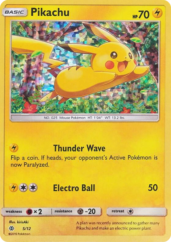 0005 Pikachu Promo McDonald's Promos 2017