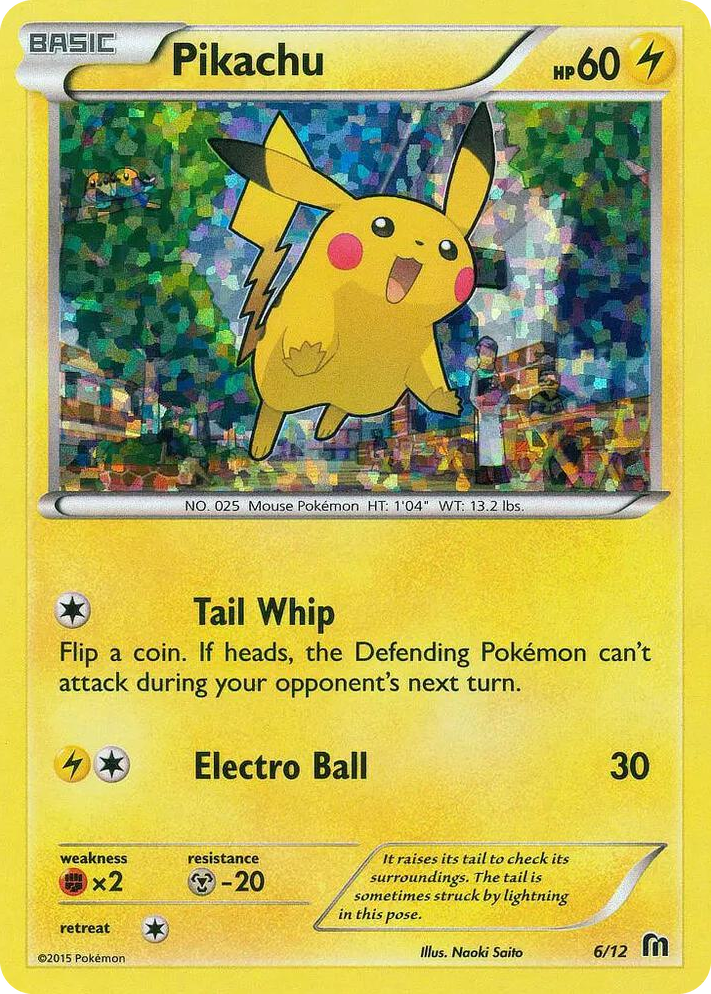 0006 Pikachu Promo McDonald's Promos 2016