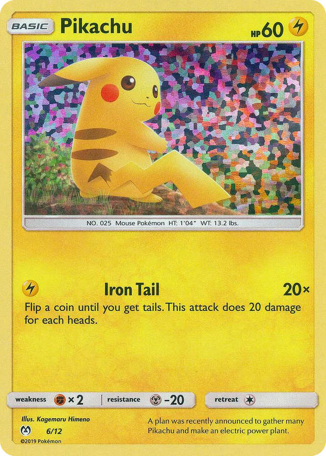0006 Pikachu Promo McDonald's Promos 2019