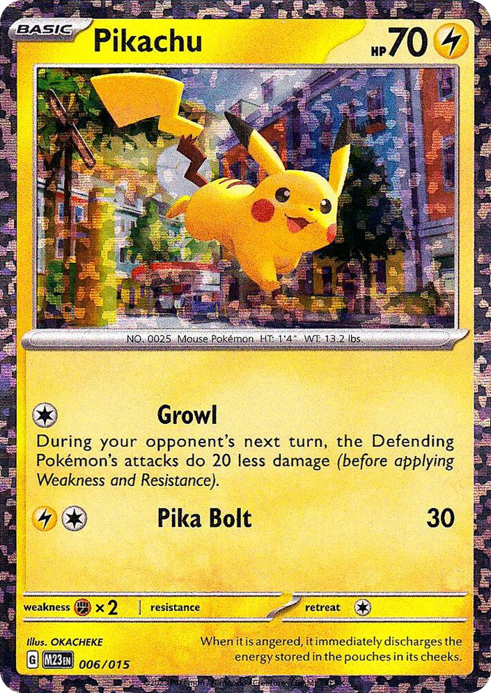 0006 Pikachu Promo McDonald's Promos 2023