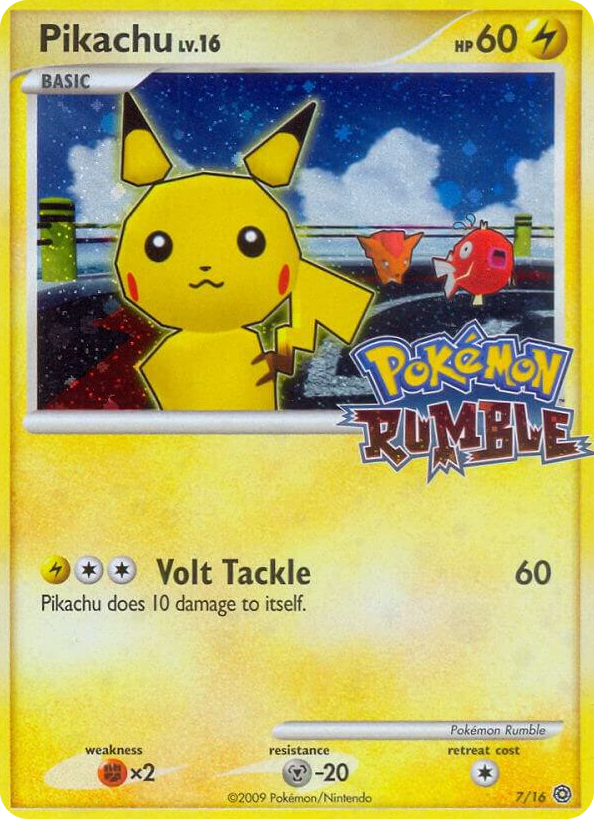 0007 Pikachu Promo Rumble