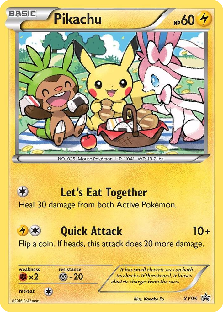 XY095 Pikachu Promo XY Promos