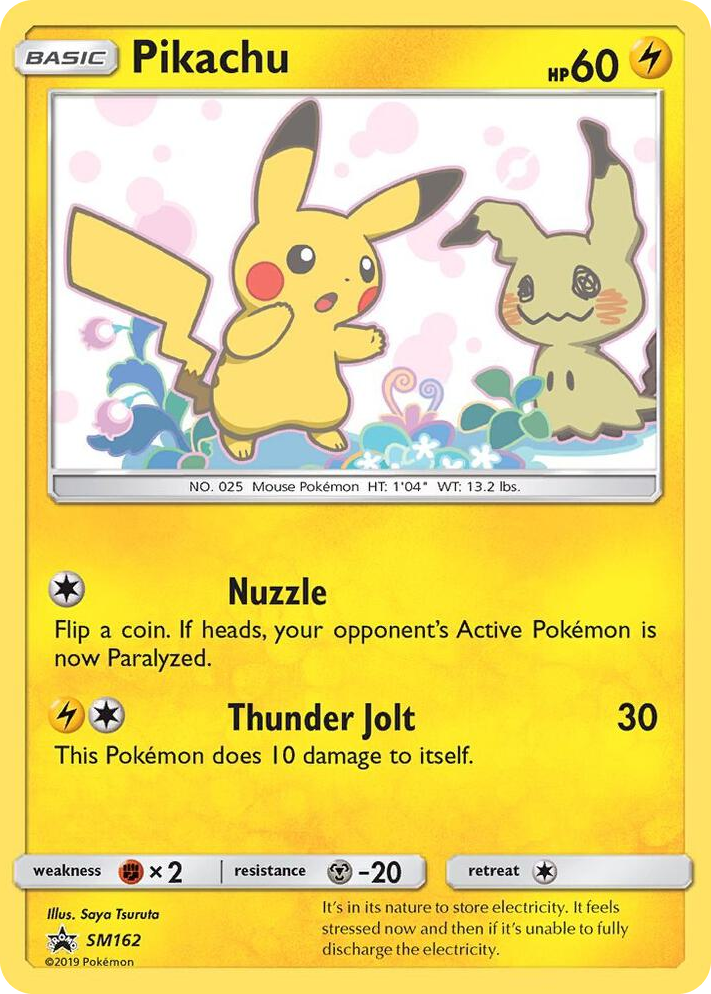 SM162 Pikachu - SM162 Promo SM Promos
