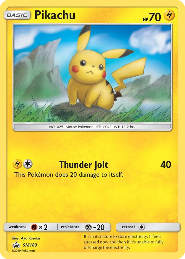 SM183 Pikachu - SM183 Promo SM Promos
