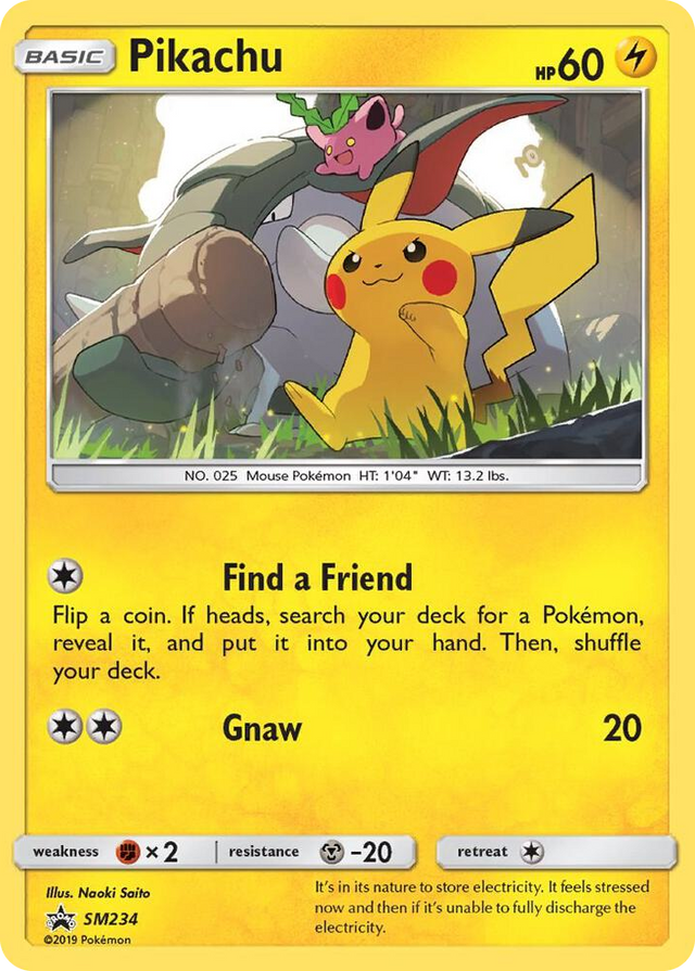 SM234 Pikachu - SM234 Promo SM Promos