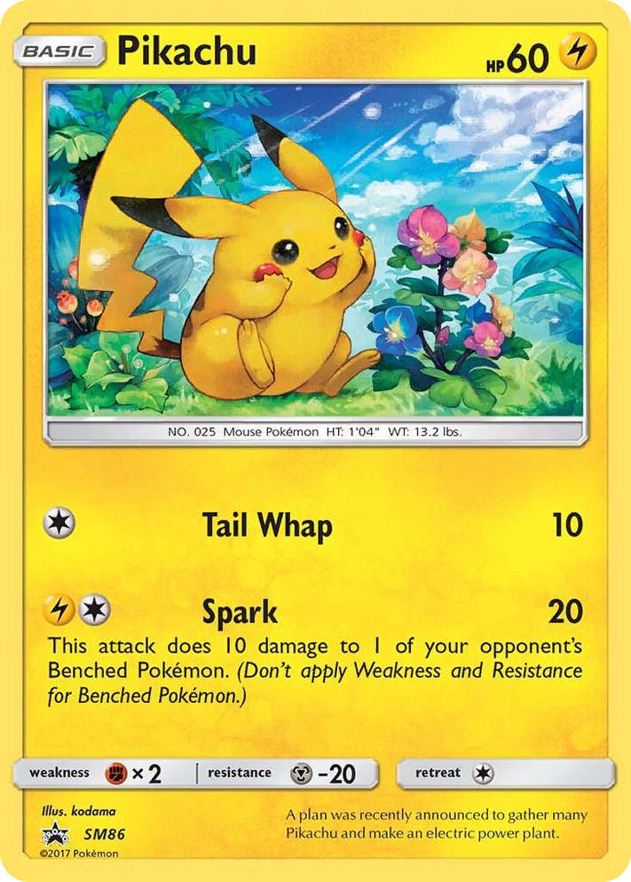 SM086 Pikachu - SM86 Promo SM Promos