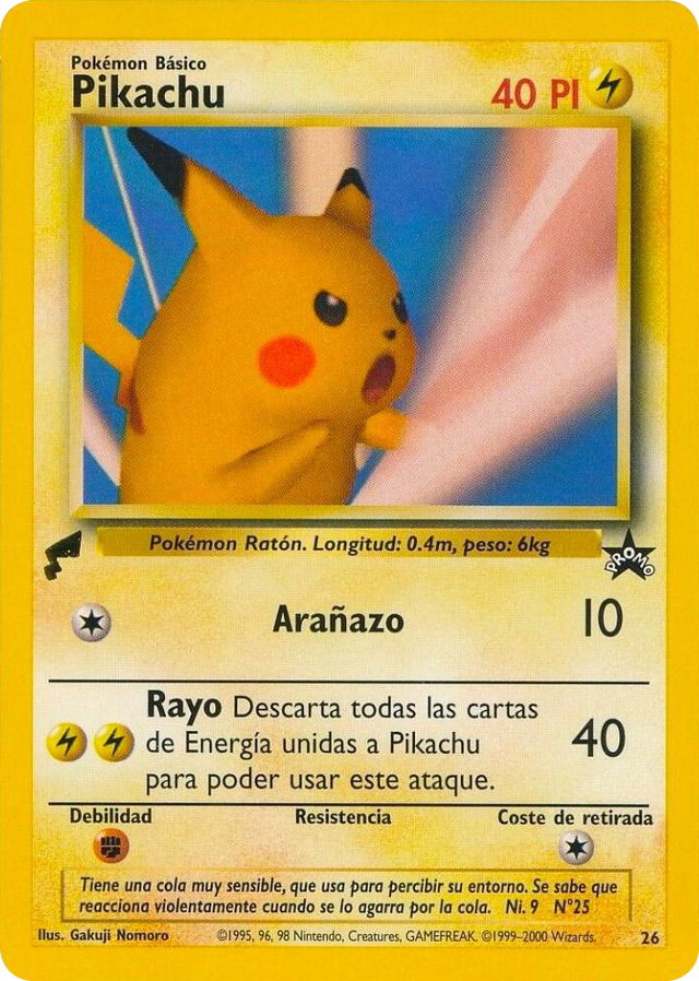 0004 Pikachu (Snap) Promo Pikachu World Collection Promos