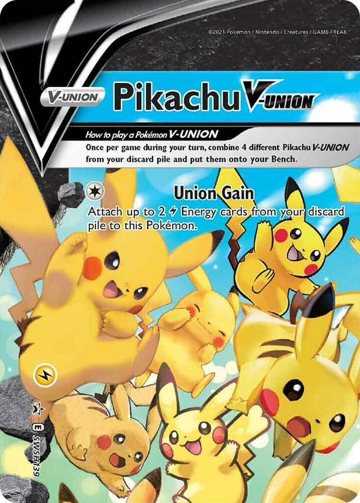 0139 Pikachu V-Union - SWSH139 Promo Sword & Shield Promo Cards