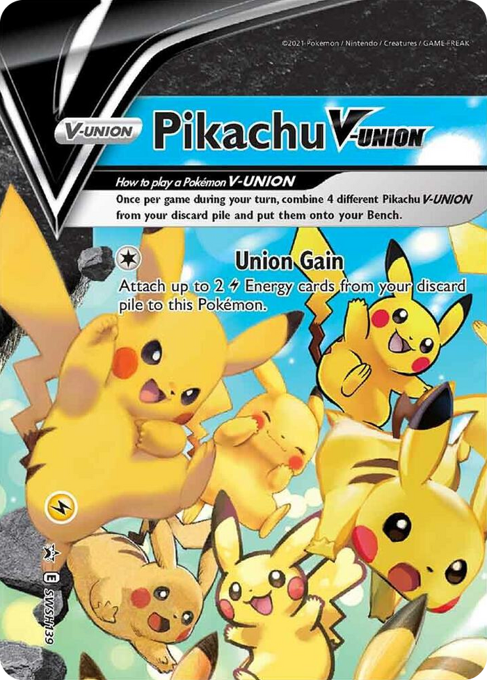 0139 Pikachu V-Union - SWSH139 Promo Sword & Shield Promo Cards