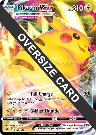 0286 Pikachu VMAX - SWSH286 Promo Jumbo Cards