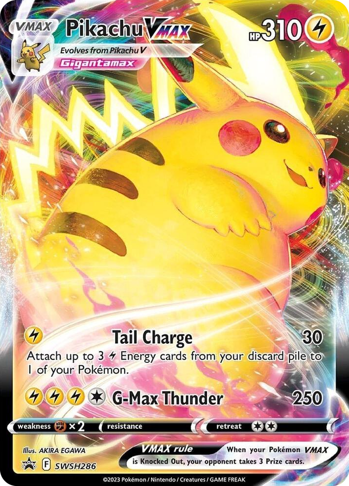 0286 Pikachu VMAX - SWSH286 Promo Sword & Shield Promo Cards