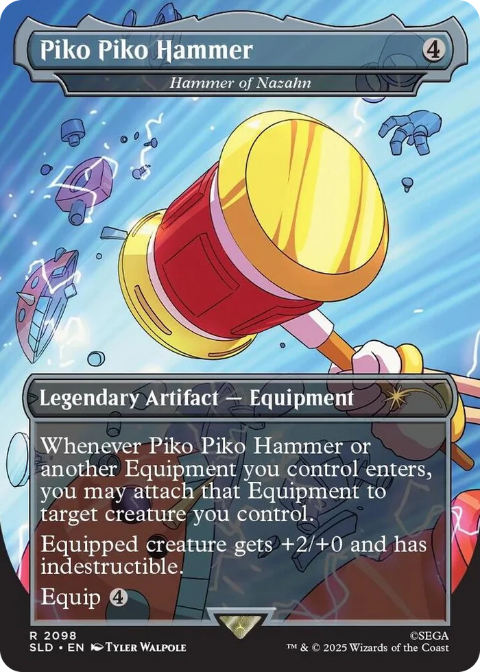 2098 Piko Piko Hammer - Hammer of Nazahn R Secret Lair Drop Series