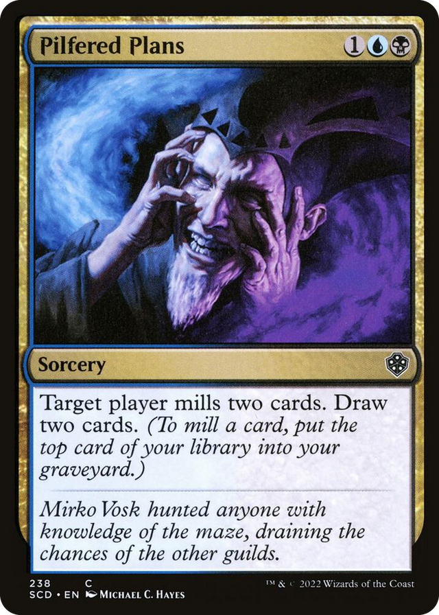 0238 Pilfered Plans C Starter Commander Decks