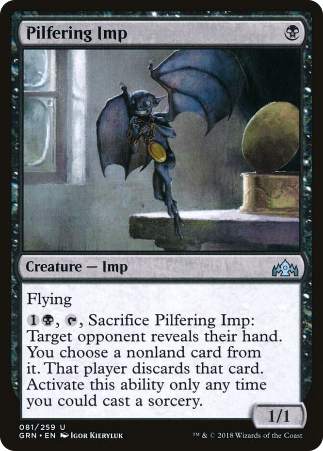0081 Pilfering Imp U Guilds of Ravnica