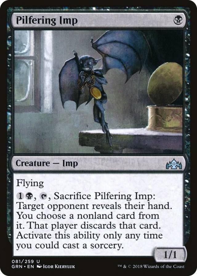 0081 Pilfering Imp U Guilds of Ravnica