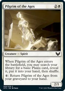 0022 Pilgrim of the Ages C Strixhaven: School of Mages