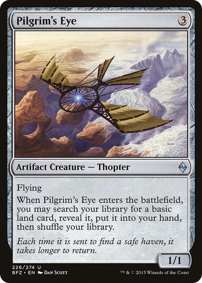 Pilgrim's Eye #226 U - Battle for Zendikar Pokemon card
