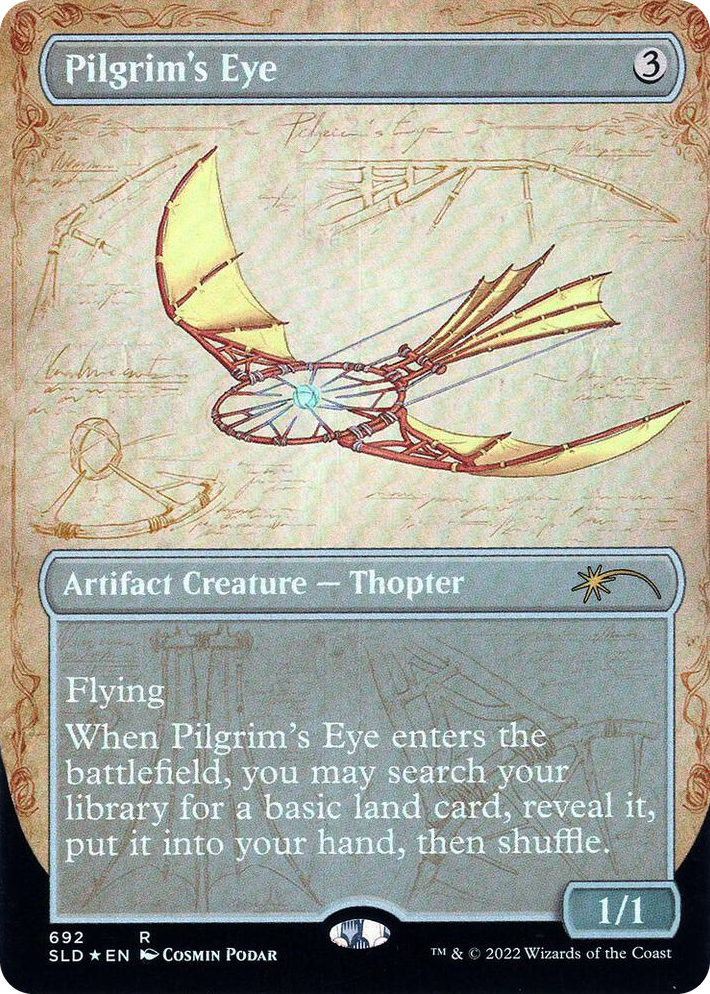 0692 Pilgrim's Eye (Borderless) R Secret Lair Drop Series