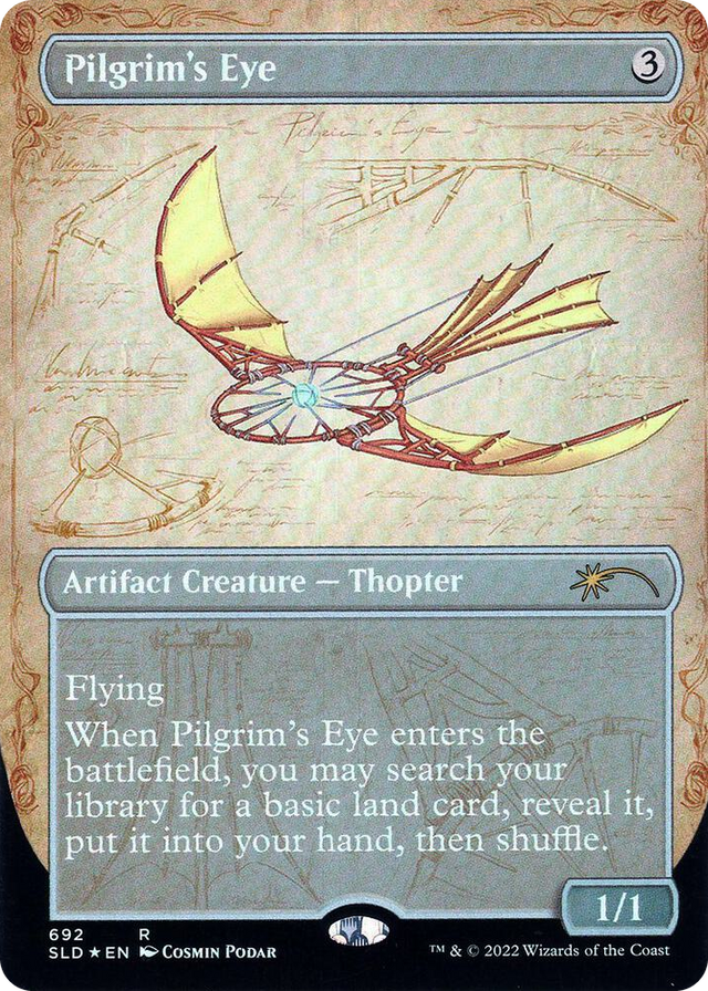 0692 Pilgrim's Eye (Borderless) R Secret Lair Drop Series