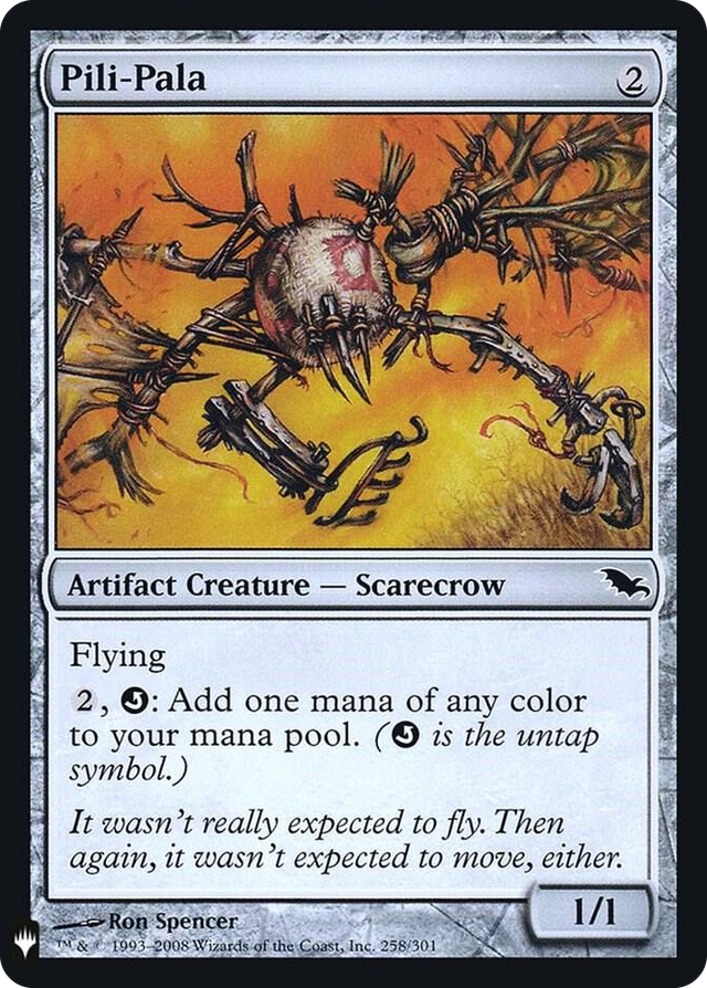 0258 Pili-Pala C The List Reprints